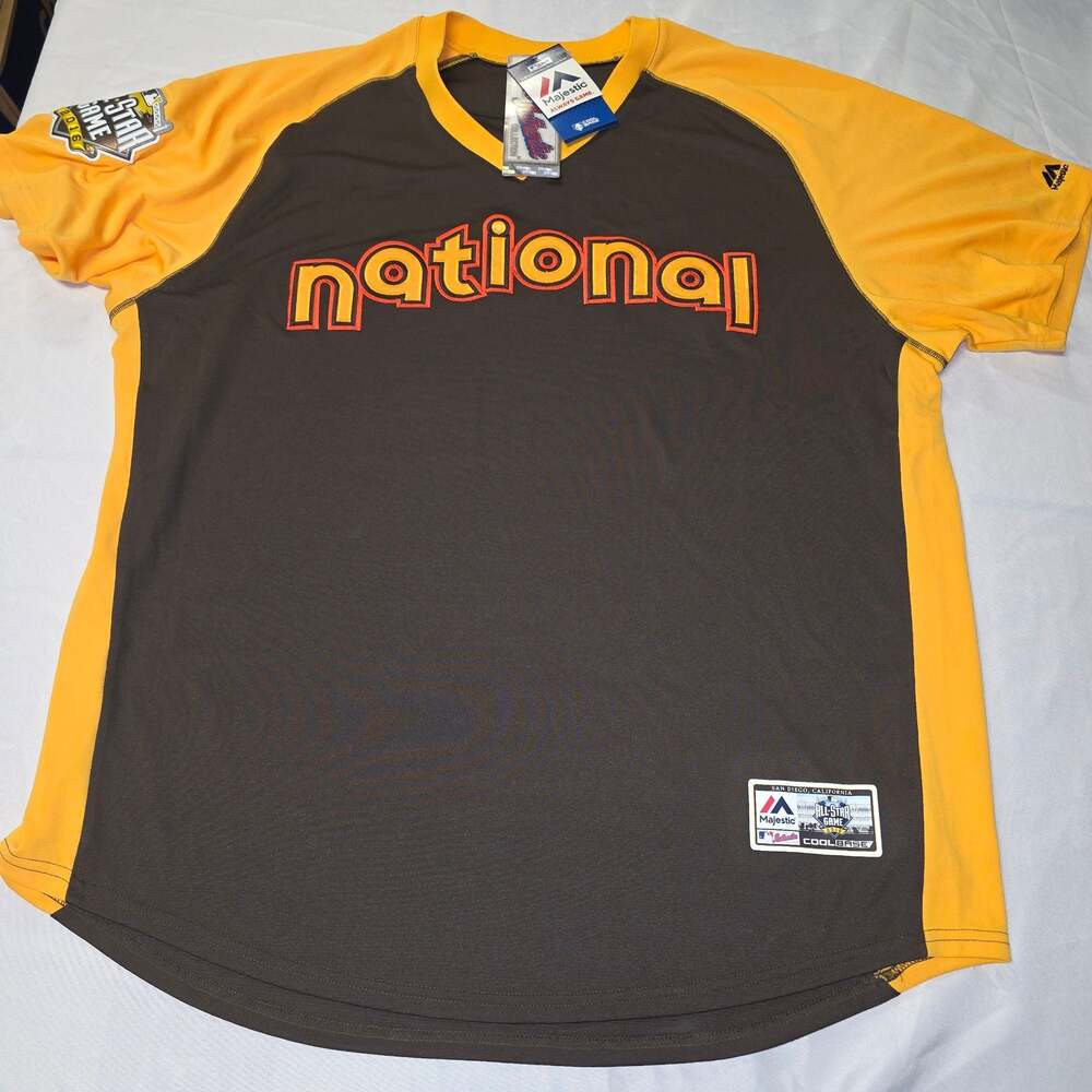 San Diego Padres Majestic MLB 2016 All Star Game National League BP Jersey 52 NW